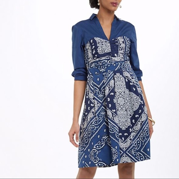 Anthropologie Dresses & Skirts - Anthropologie Holding Horses Flare Bandana Dress